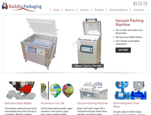 Tablet Screenshot of kadoltapack.com